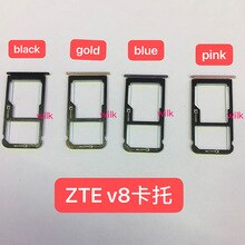 Sim Card Slot Lade Houder Voor Zte Blade V8/V8 Mini Sim Socket Adapter Vervangende Onderdelen