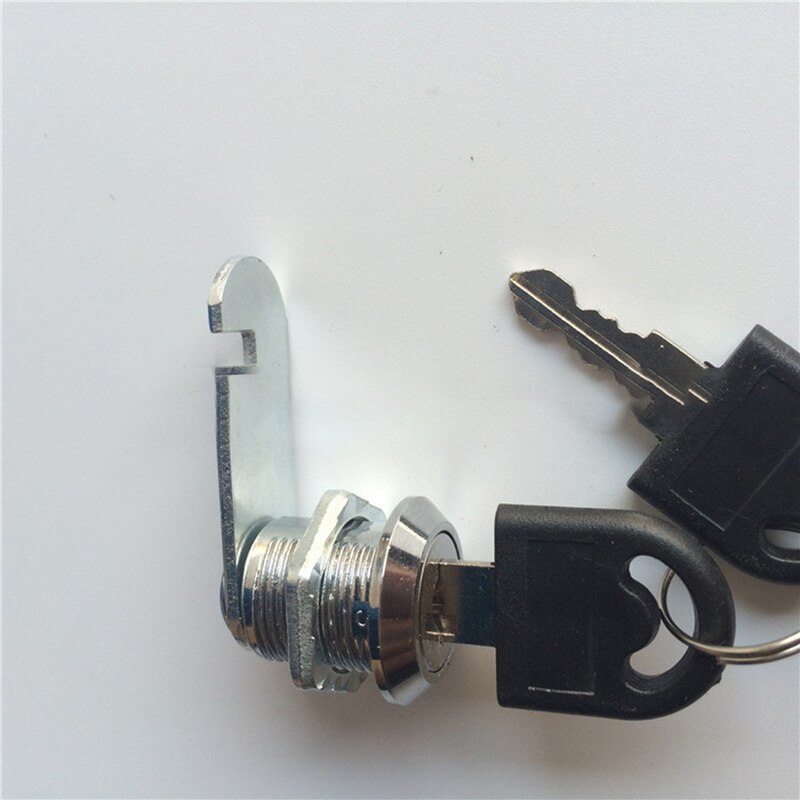 Urijk 1pcs Drawer Lock Circular Turn The Tongue Lock 7/8inch Outside Diam Drawer & Cabinet Lock Blade Rotarytongue Lock