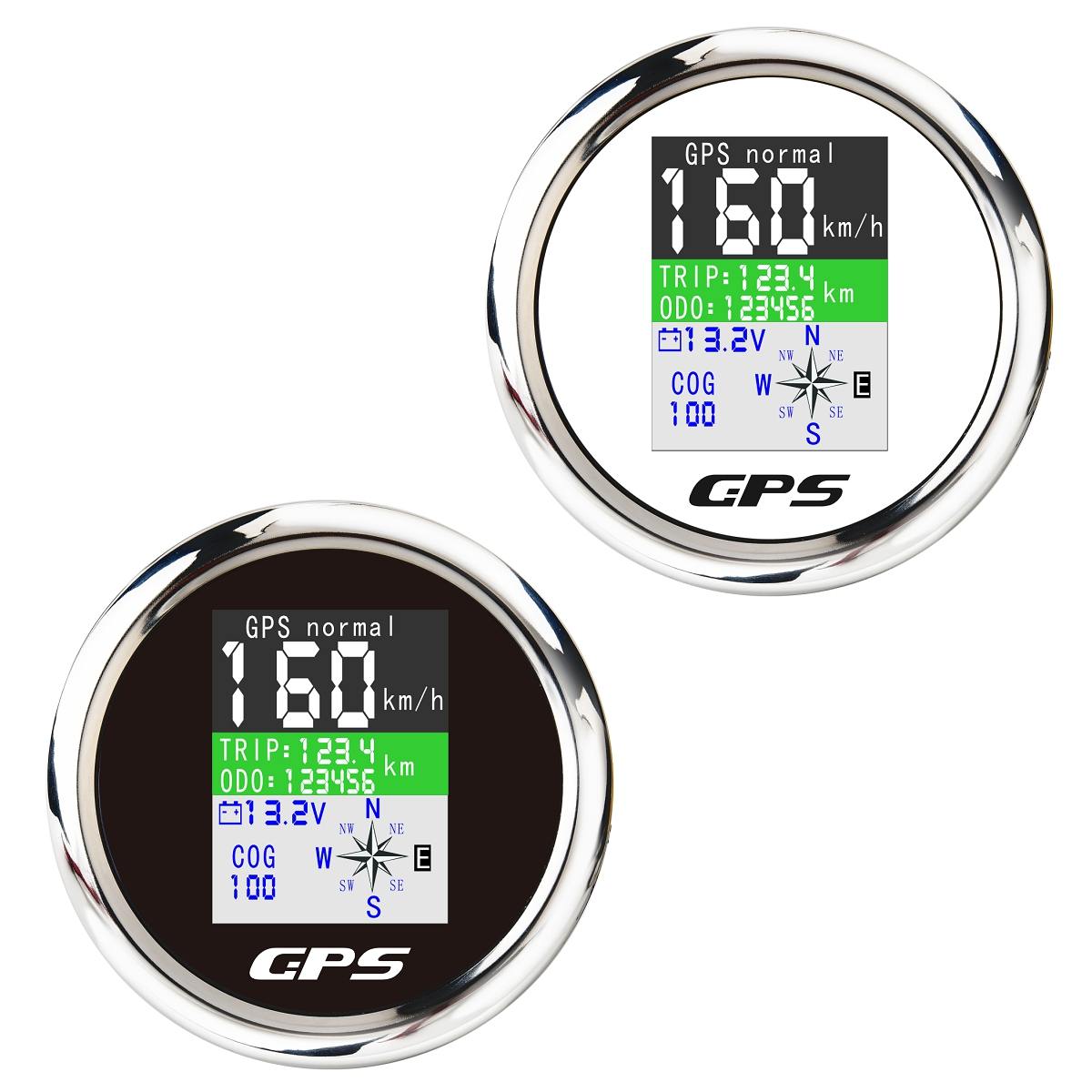 KUS 6 gauge set GPS snelheidsmeter kilometerteller toerentalmeter brandstofniveau watertemperatuurweergave