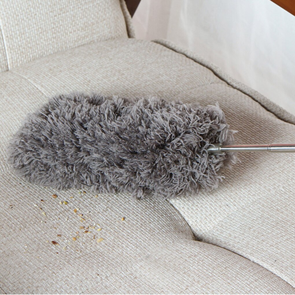 Microfiber Dust Duster Adjustable Long Handle Cleaner Wall Window Ceiling Curtain Car Windshield Cleaning Tool