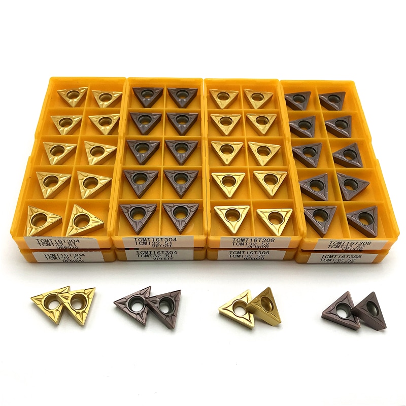 TCMT16T304 TCMT16T308 Carbide insert External turning tool turning insert CNC lathe tools hard alloy insert TCMT