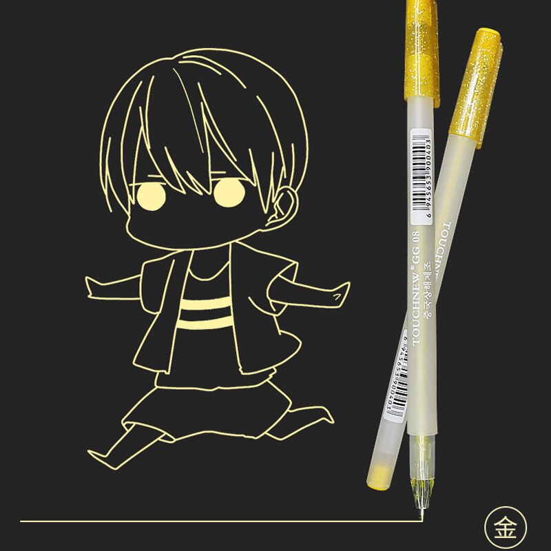 Rotulador de pizarra blanca, marcador Kawaii de 0,8mm, para dibujo, grafiti, arte, delineador, papelería, 1 Uds.