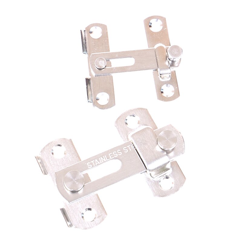 Guard Latch Bolt With Screws Door Lock Handle Sliding Window Stainless Steel Door Latch Home Safety Chain Door Home