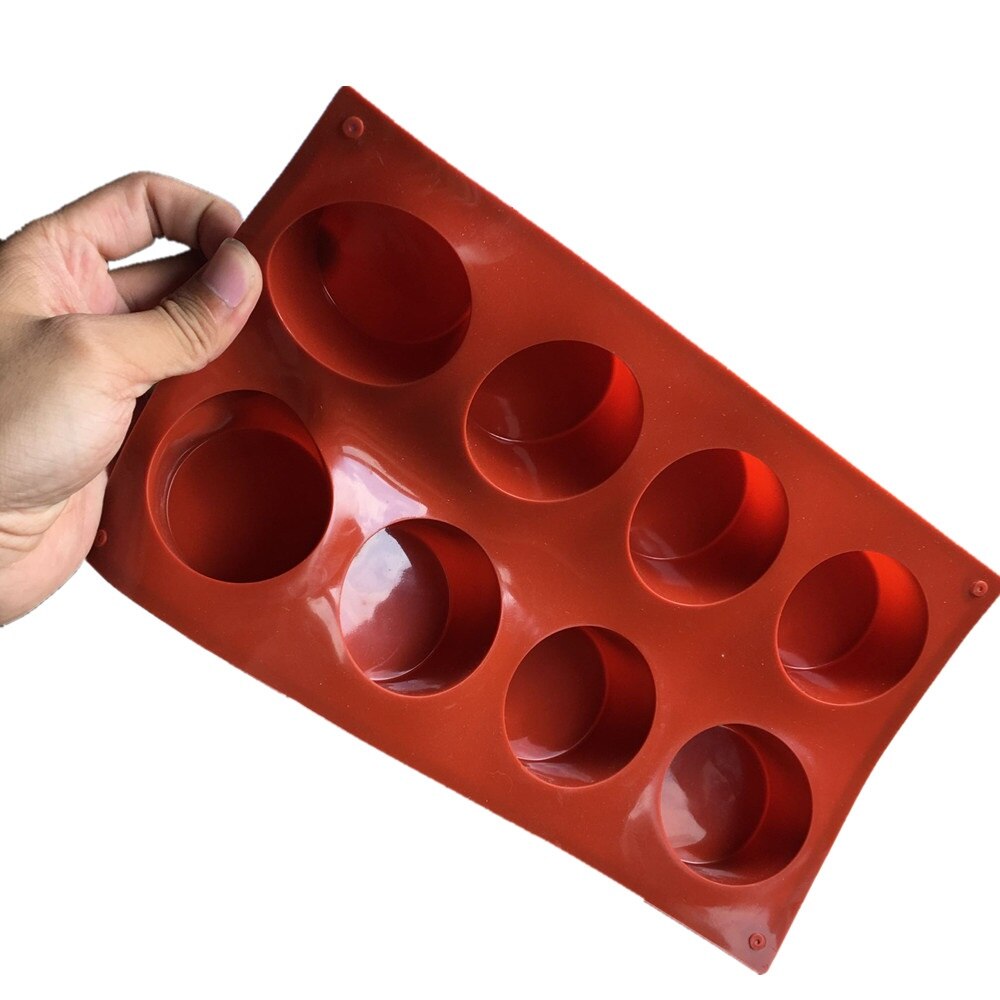 Siliconen cakevorm Bakvormen Dessertmousse DIY-vorm, 35 gaten Framboos