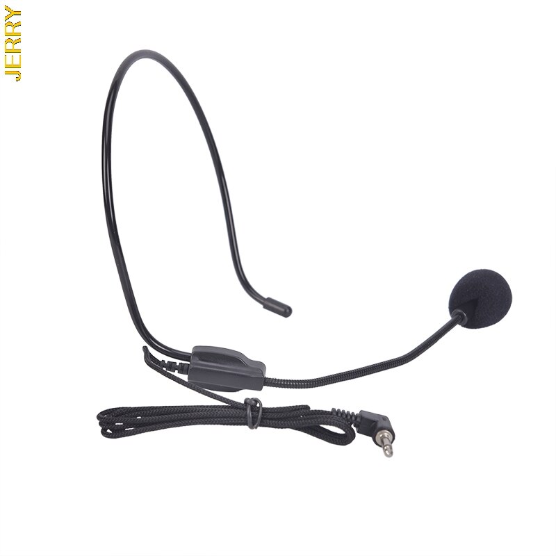 product 3.5mm wired portable headset microphone mobile headset dynamic jack for speakers, guides, teaching and lectures