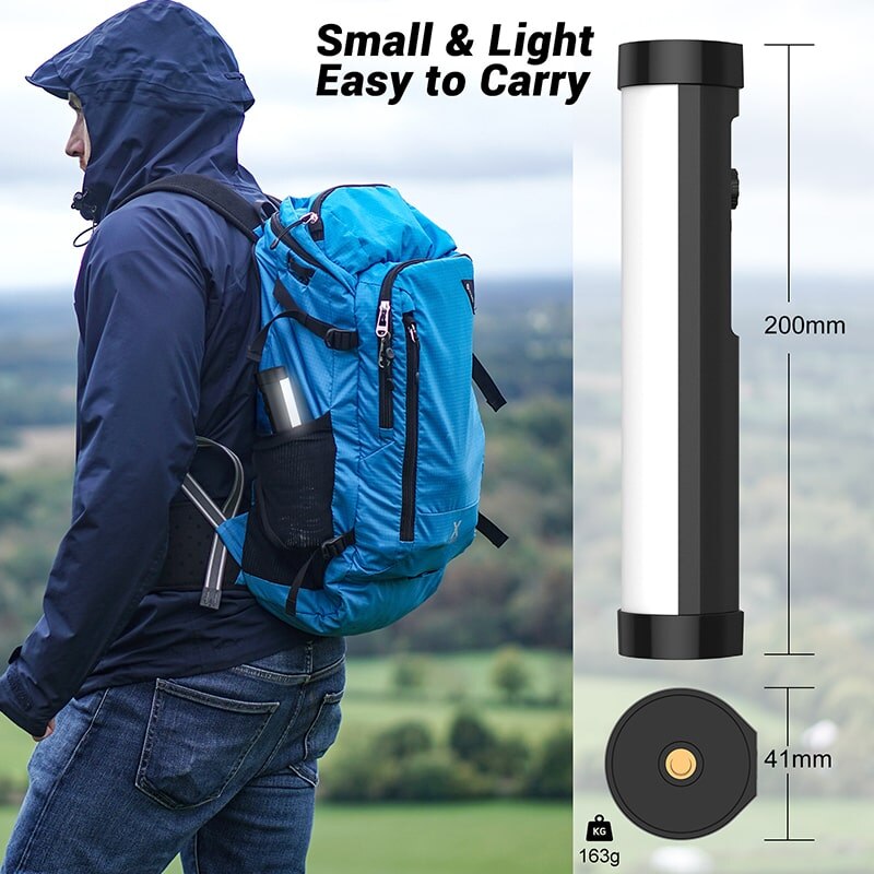 LUXCEO P100 Portable handheld photography light bar lighting kit led photography lighting for video studio TV