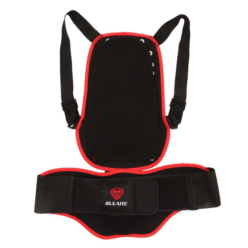 Protección para la espalda del cuerpo para montar en Moto ciclismo esquí adulto senderismo al aire libre Protector de la espalda de la pieza protectora de la espalda del cuerpo de la espina dorsal de esquí j2