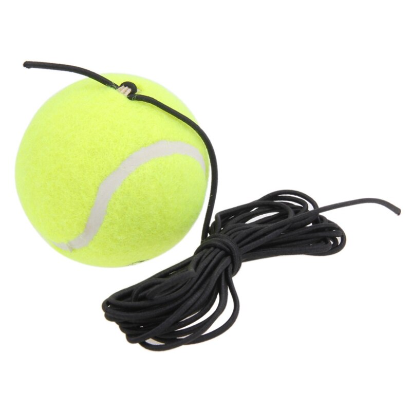 Tennis Trainer Training Primary Tool Exercise Tennis Ball Self-Study Rebound Ball Tennis Trainer Baseboard,Orange