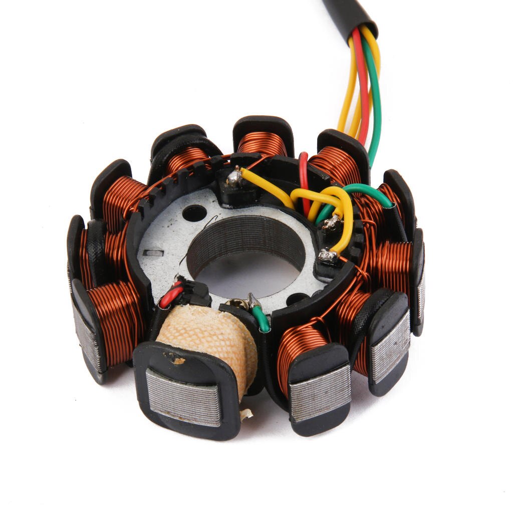 Zapłonu magneto stojan płyta 11 polak wysokiej jakości dla Honda GY6 125 150