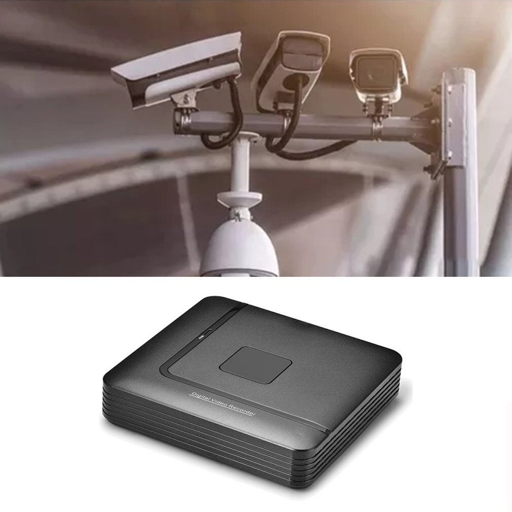 4- kanals harddisk videooptager ahd analog digital 4- kanals 720p sikkerhedsovervågning mobiltelefon fjernudstyr