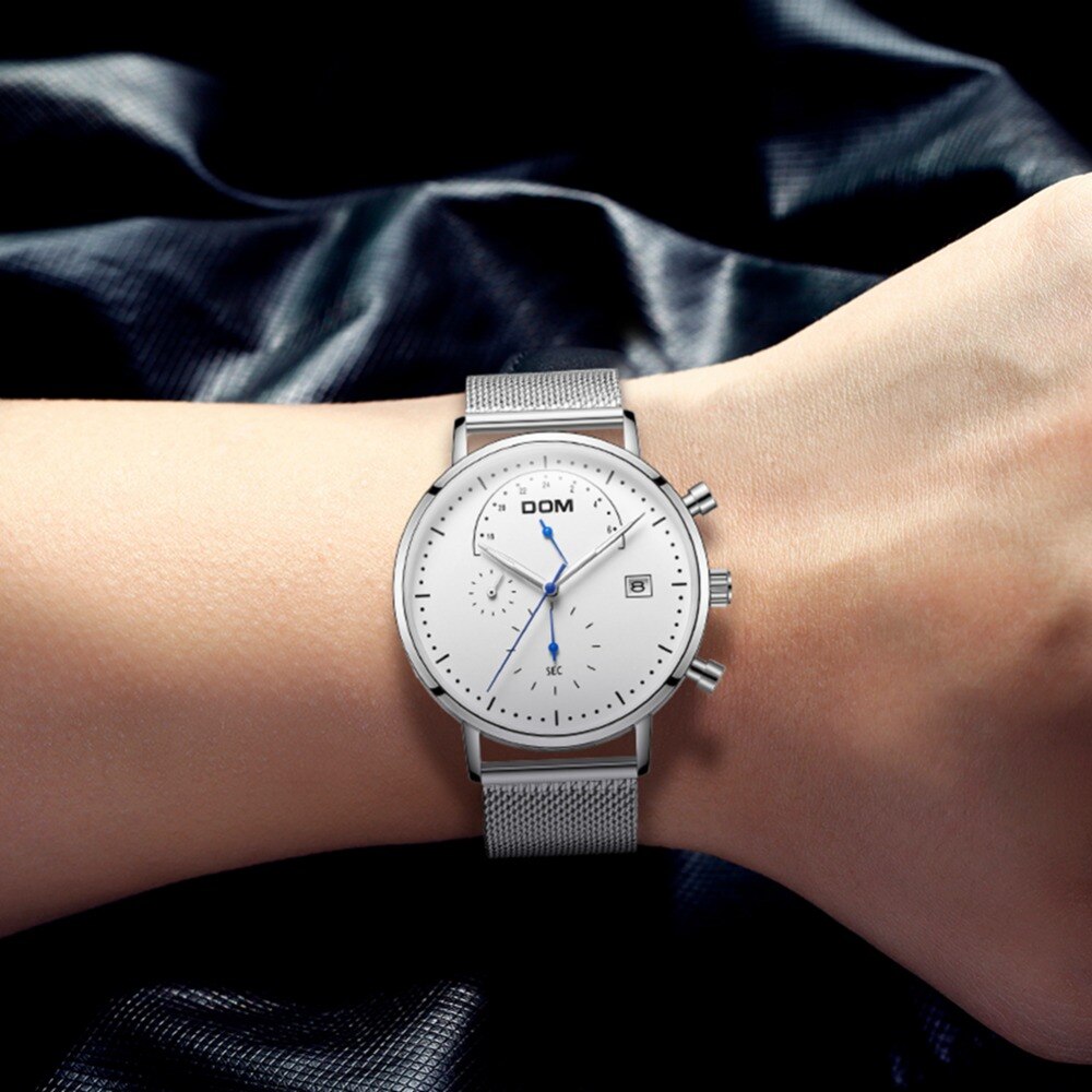 DOM montre hommes Sport Quartz horloge hommes – Grandado
