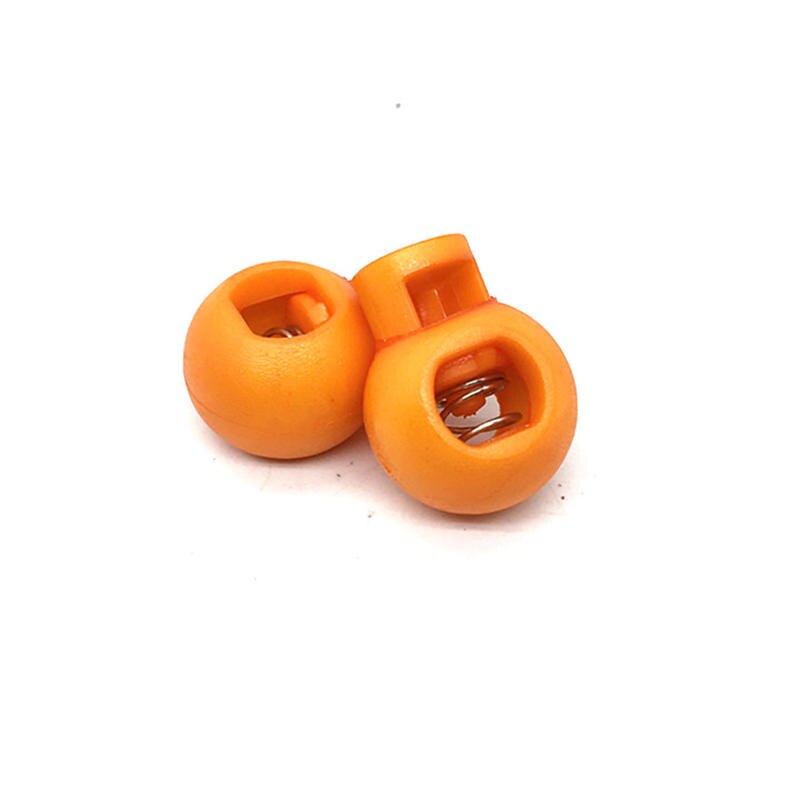 Doreenbeads plast nylon stop snor lås justering spænde beklædningsgenstand hat jakke bukser linning snor snor tilbehør 50 stk
