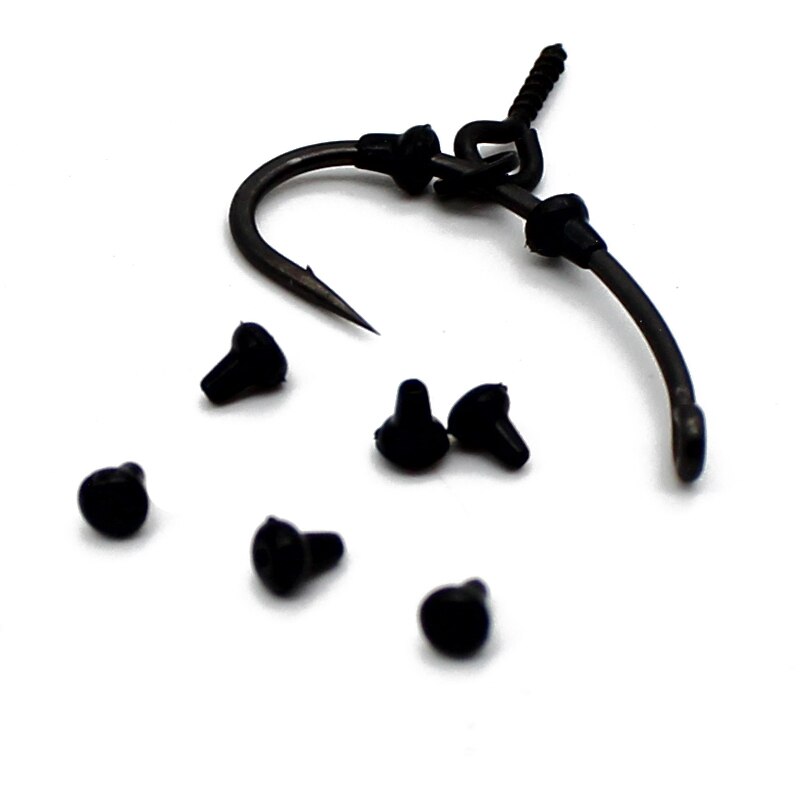 70Pcs Carp Fishing Accessories Bait Screw Hook Stopper Carp Bait Holder Boilies Insert Stoppers for Fishing Chod Rig Tackle Tool