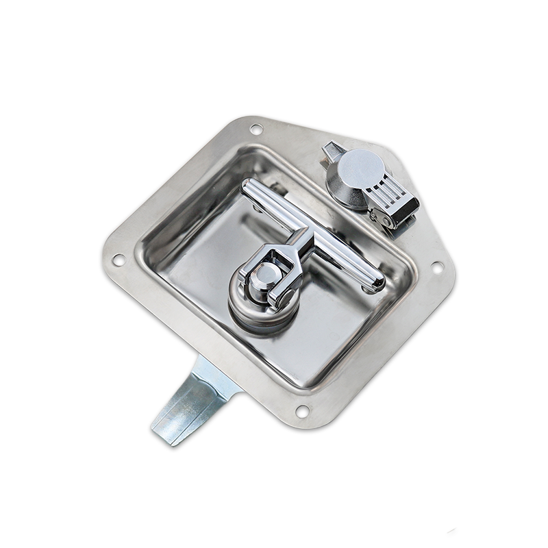 Serrure de panneau robuste en acier inoxydable, armoire industrielle, boîte à langue en forme de T, véhicule d'ingénierie, serrure de véhicule spécial