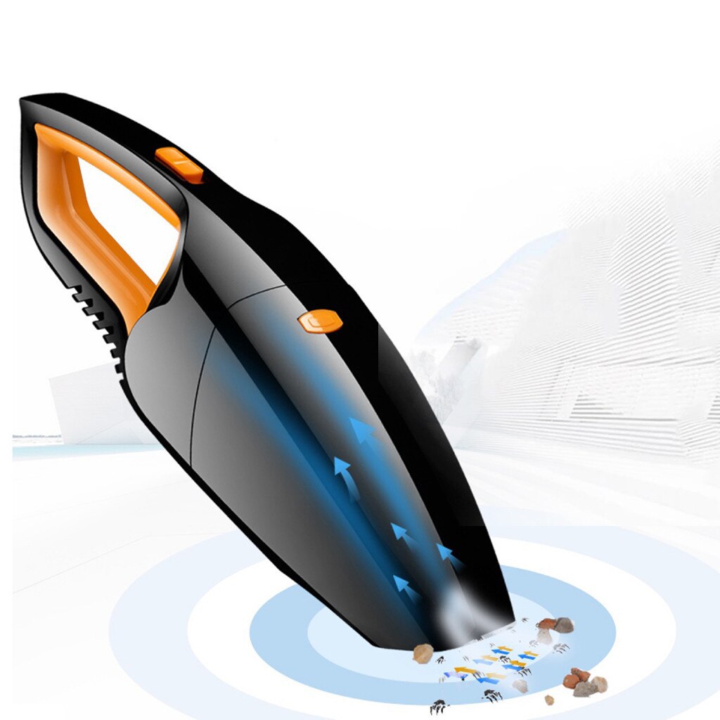 12v Car Vacuum Cleaner 120w High Power Suction Vacuum Wet Dry Handheld Cleaner Portable Rechargeable Vacuum Cleaner#g30
