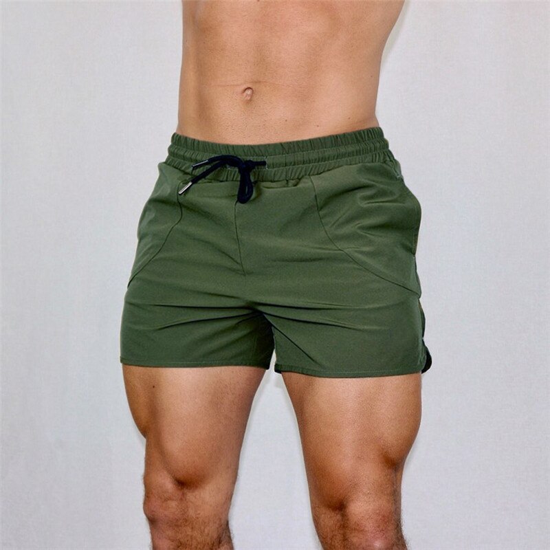 Pantalones cortos de gimnasio para hombre, Shorts deportivos para correr, Fitness, secado, tenis, baloncesto, deporte de fútbol, entrenamiento, novedad de