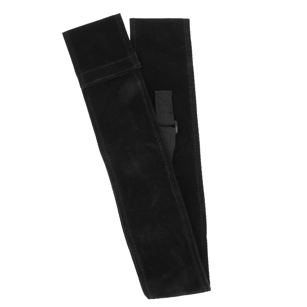 Folding American Pool Cue Case Billiards 1 Piece 1/2 Snooker Stick Bag Black