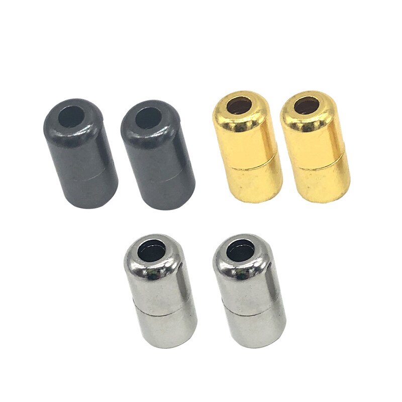 10Pcs Elastische Veters Sluitingen Metal Capsule Lock Gespen Tip Uiteinden Geen Tie Schoenveters Tie Minder Elastische Lui Schoenveter Accessoires tips