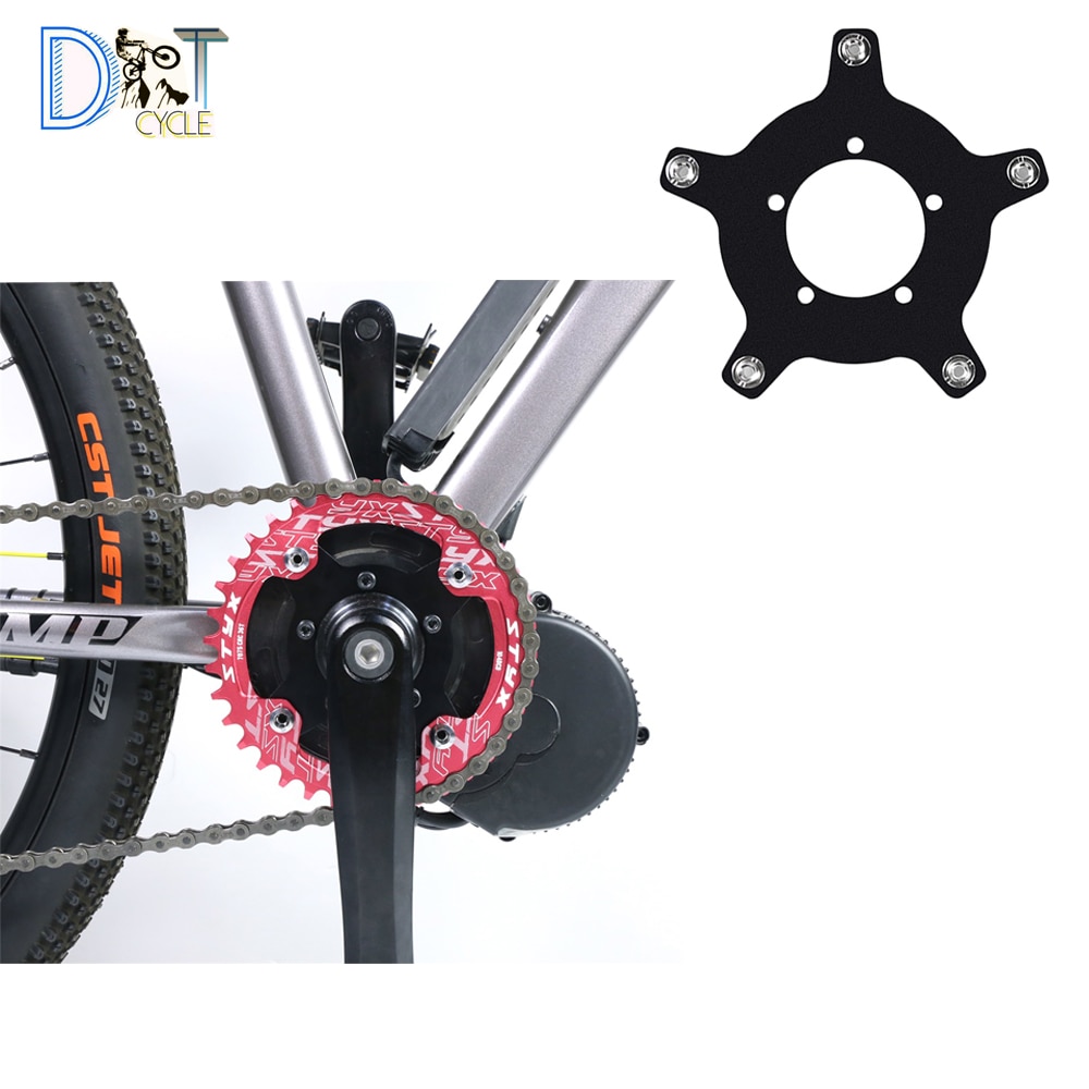 E-bicycle Bafang BBS01B BBS02B Motor 104BCD 130BCD Chainring Spider Chain Ring Adapter for MTB Accessories