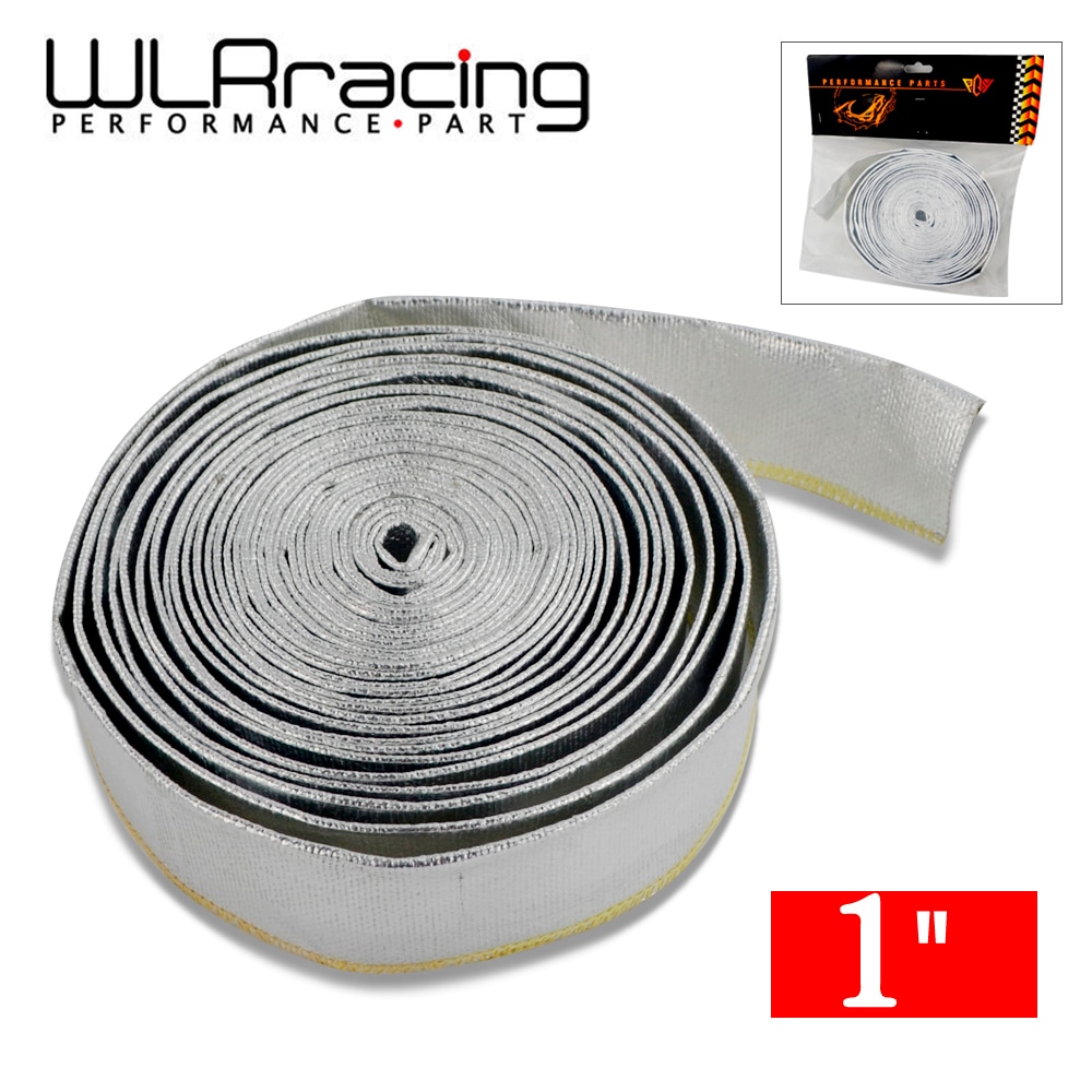 WLR - 1" Aluminized Reflective Mylar Foil Heat Shield Fire Sleeve(One roll=10m)WLR1512A