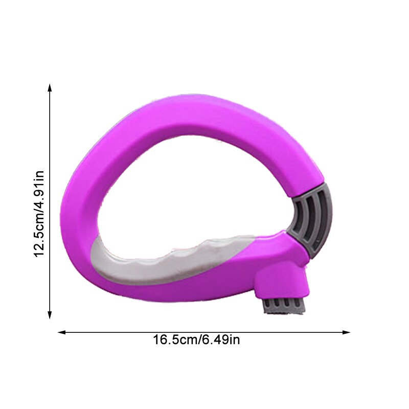 Portable Plastic Vegetable Carrying Tools Large Load Open And Close Type Vegetable Carrying Tools D-type Device Bag Carrier