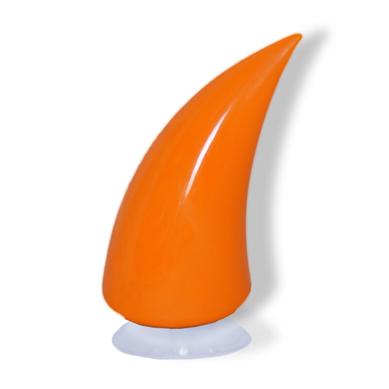 Décorations de casque de moto en corne de diable, visage complet, hors route, corne de bœuf, accessoires de voiture, ventouse fraîche en Silicone