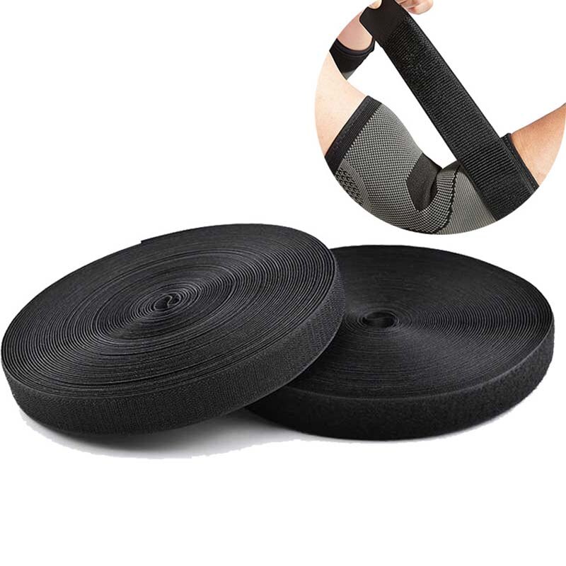 5 Meters/pair Nylon Klittenbandsluiting Tape Geen Lijm Haak Lus Lijm Naaien-Op Magic Tape Diy Kleding accessoires