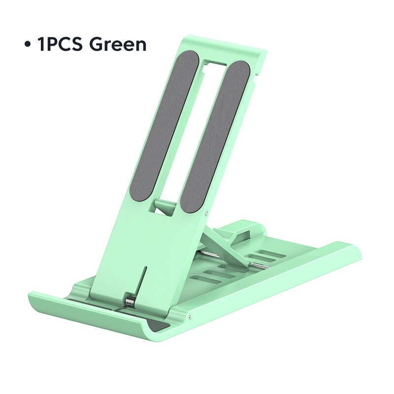 Kuulaa Telefoon Houder Stand Bureau Voor Mobiele Telefoon Xiaomi Iphone Poco Mobiele Telefoon Ondersteuning Telefoon Houder Voor Realme Redmi Stand: 1PCS Green