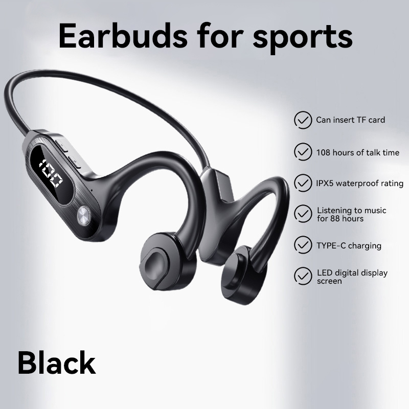 Xiaomi Zwemmen Beengeleiding Koptelefoon Dubbele Bluetooth 5.3 32G Geheugen Earless IPX8 Waterdichte Luchtgeleiding Koptelefoon: CORAL