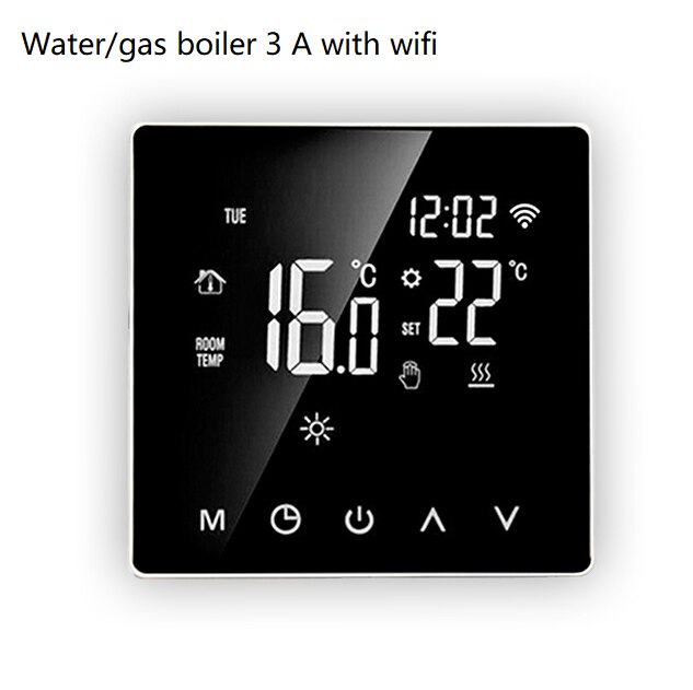 Alexa Tuya Smart Leven Opentherm Temperatuurregelaar Thermostaat Voor Elektrische Boiler: gas boiler wifi