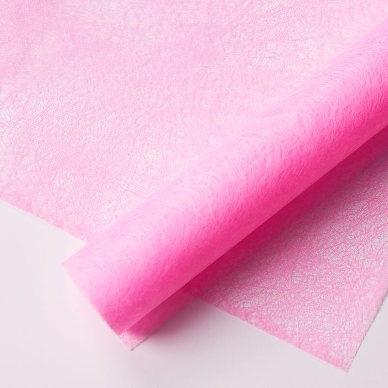 2 Sheets Bouquet Packaging Craft Silk Paper Wedding Party Box Decorative Materials DIY Flower Art Crafts Paper Ornament: Light pink