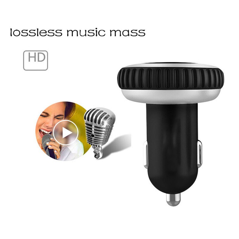 Autostyling handsfree 4.0 bluetooth fm-zender modulator autokit  mp3 spelers sd-kaart ondersteuning met afstandsbediening