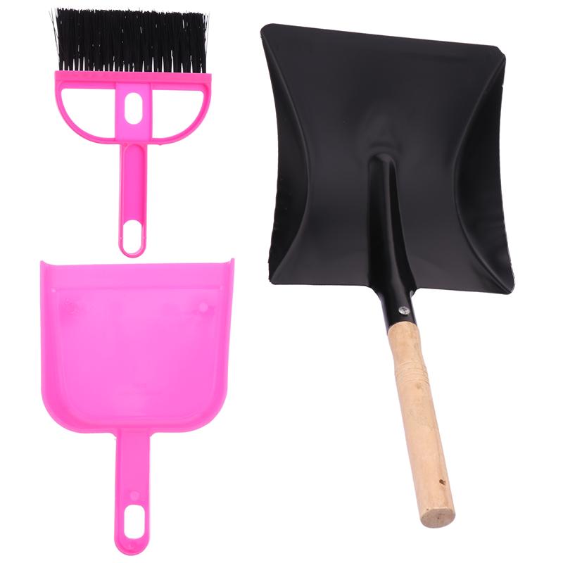 3pcs/Set Shovel Brush Set Practical Convenient Fireplace Shovels Shovel Tool Set Coal Shovels for Gardening Barbecue Fireplace
