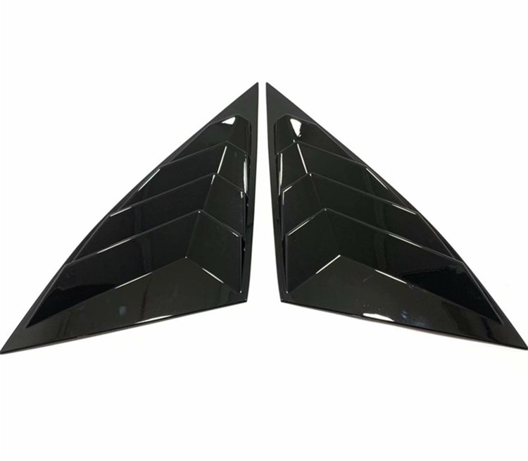 For Hyundai Tucson NX4 - Rear Window Vent Shutter Louver Cover Trim Car Exterior Not fit for European！: army green