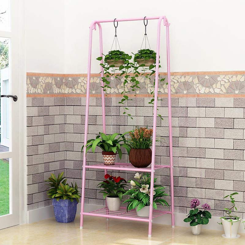 Living room multi-level floor hanging orchid stand hanging multi ...