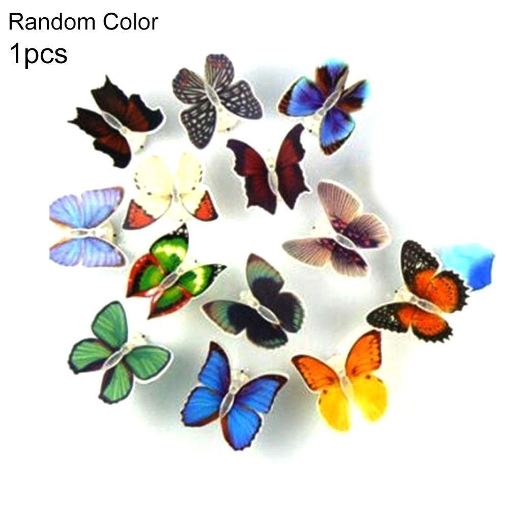Led 3d vlinder muurstickers nachtlampje lamp gloeiende muurstickers stickers huisdecoratie thuisfeest bureau muurdecoratie