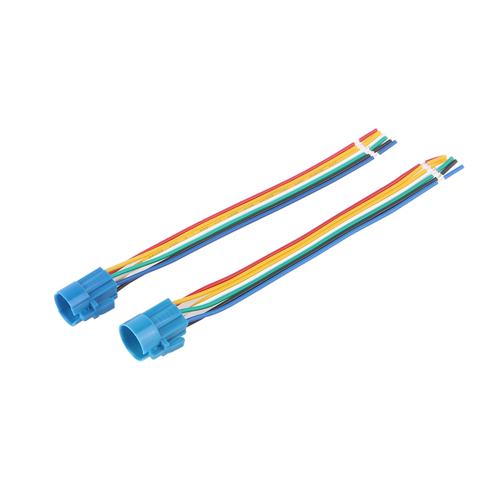 1 Uds. Para enchufe de cable de 16mm, 19mm y 22mm para interruptor de botón de metal, cableado de 2-6 cables, cable de botón de luz de lámpara estable de 14cm