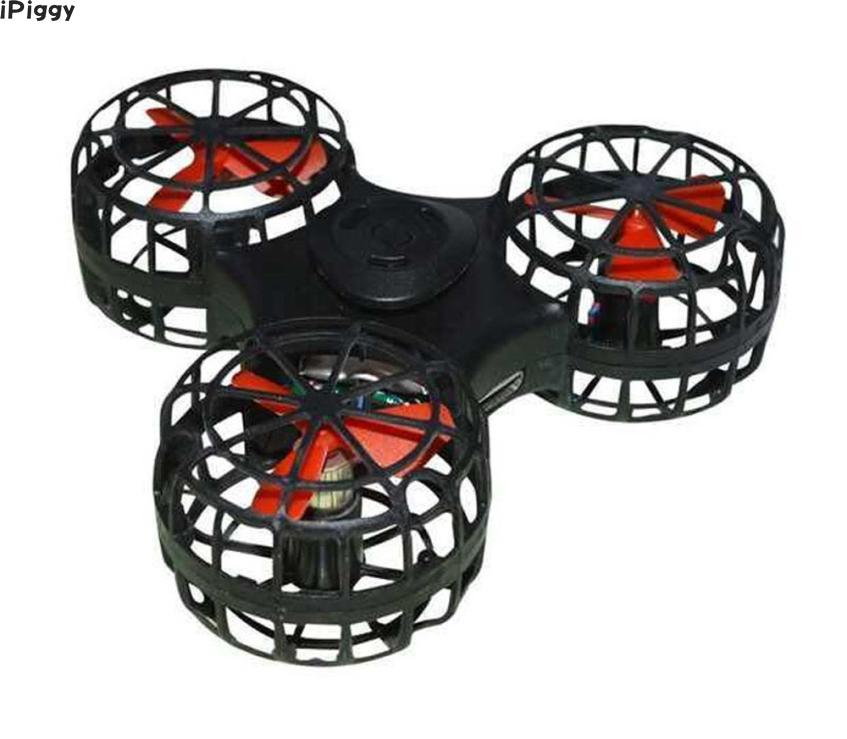 IPiggy Pressure Reliever Mini Speelgoed Drone Vliegende Fidget Spinner Darts Oplaadbare Automatische Draaibare Gyroscop Speelgoed