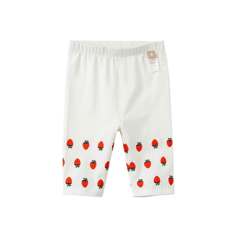 DB17783 dave bella estate neonate moda cartone animato stampa pantaloni bambini lunghezza polpaccio bambini ragazza pantaloni pantaloni bambino neonato: 3Y (90cm)