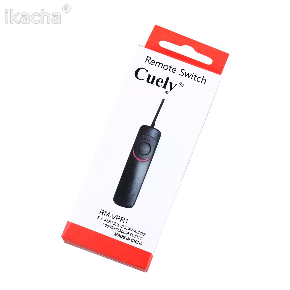 Déclencheur de caméra à distance filaire, pour Sony Alpha A7 A7R A7II A3000 A5000 A6000