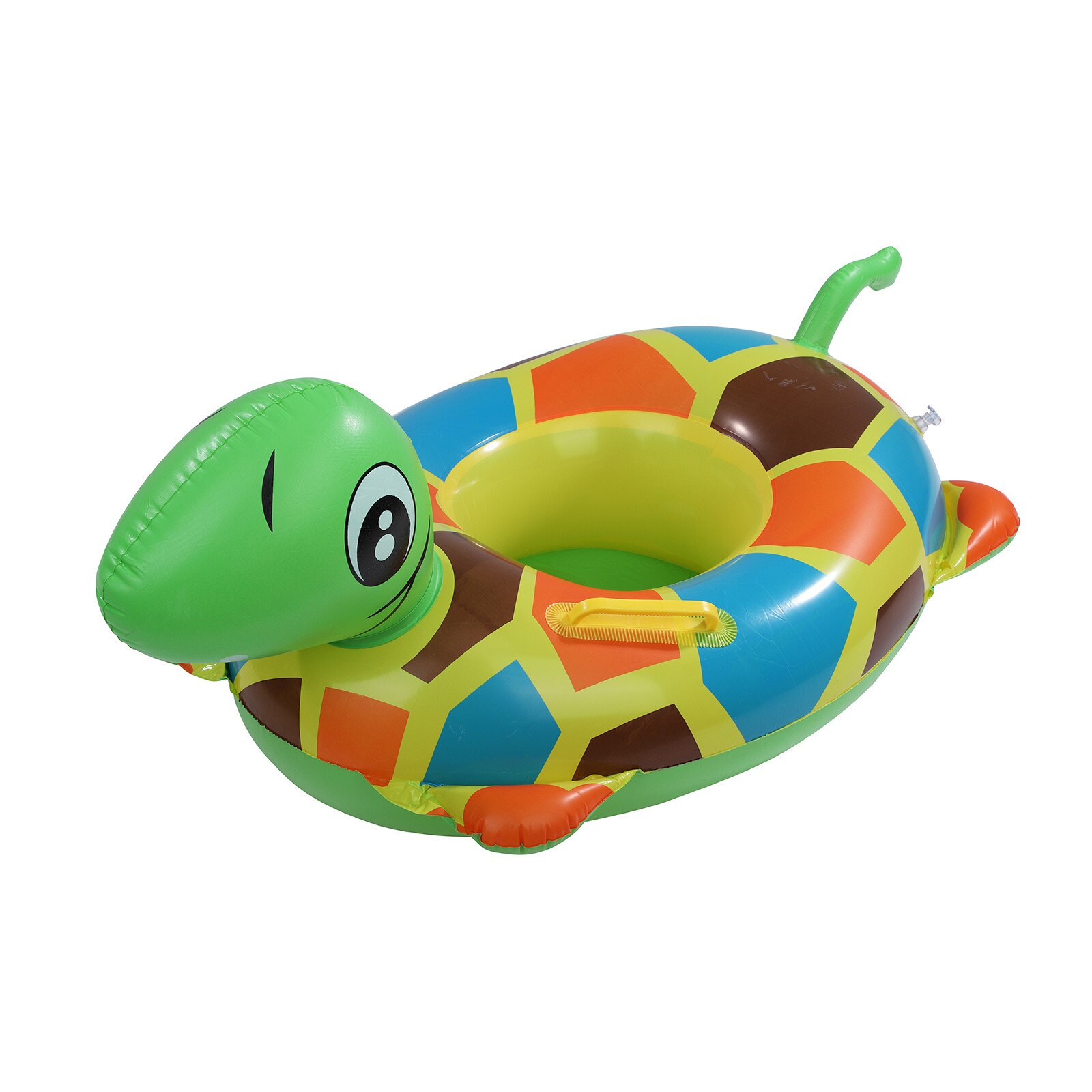 Schildkröte Schwimmbad Schwimmt Aufblasbare freundlicher Wasser schweben Ring Mit Griff Sicher Material Und Weiche Sitz Baby Schwimmen Ring Für 1-3 Y L3