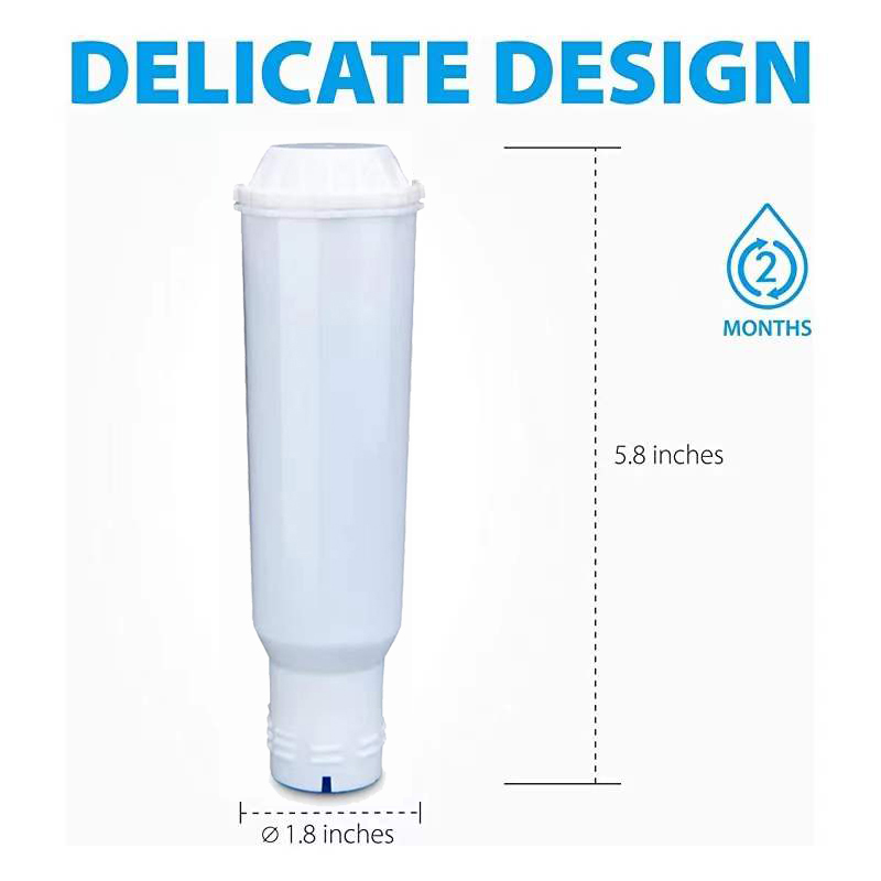 Cartouche de filtre à eau pour machine à café Spring Source compatible avec Melitta Krups Claris F088 Siemens TCZ60003 AEG Bosch TCZ6003.