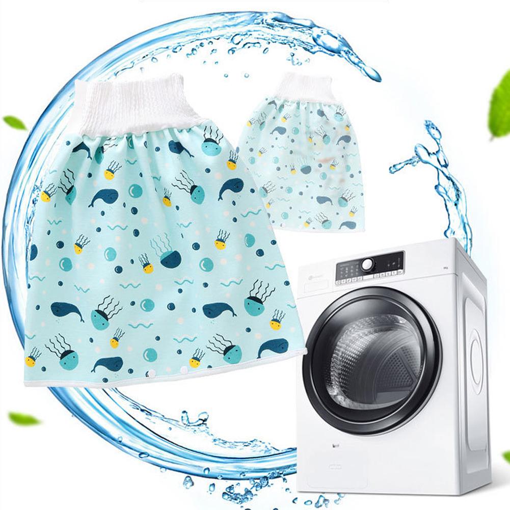 Baby Diaper Skirt Waterproof Leak-proof Diaper Training Pants Baby And Children Nocturia Artifact Cotton Washable Diaper Pocket