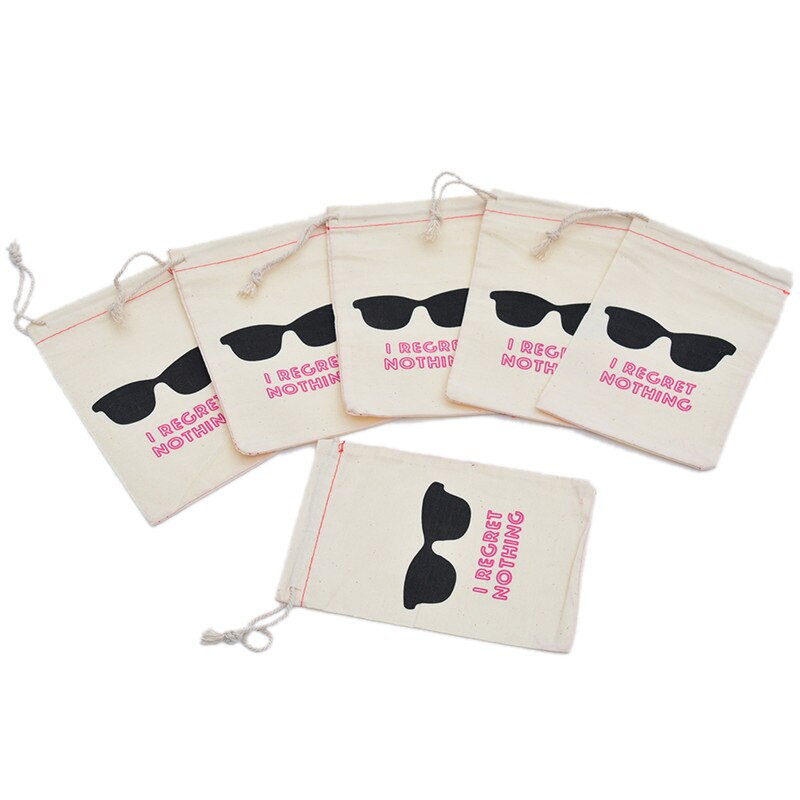 20 Stück Kater Kit Taschen Baumwolle - Geschenktüten Mit Zugband | Für Junggesellenabschied & Partys