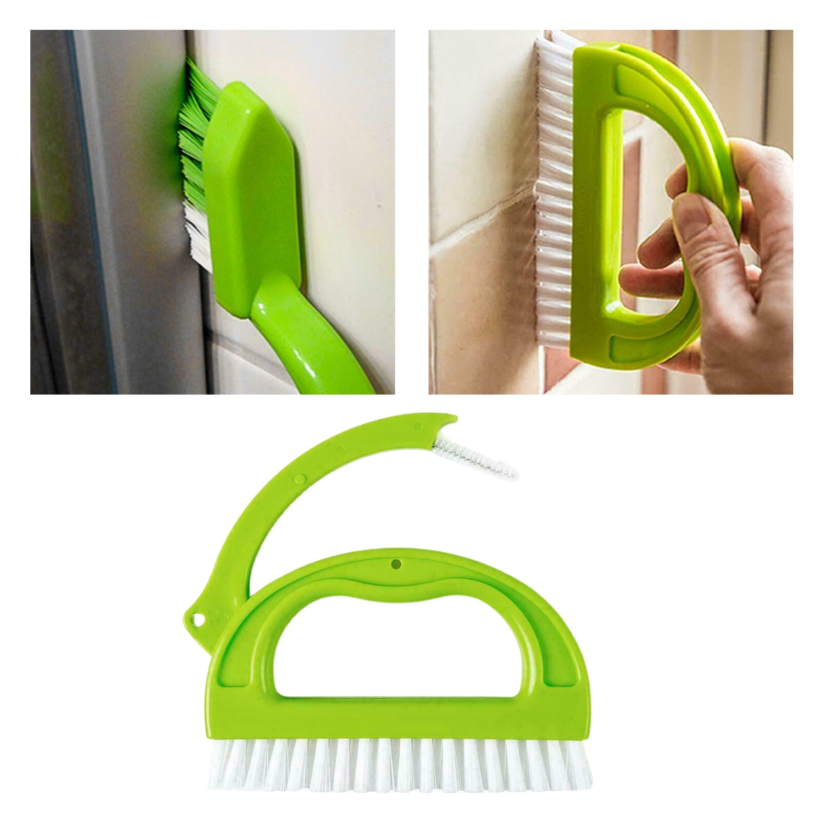 Household Tile Brushes Grout Cleaner Joint Scrubber Cleaner Cleaning Tool