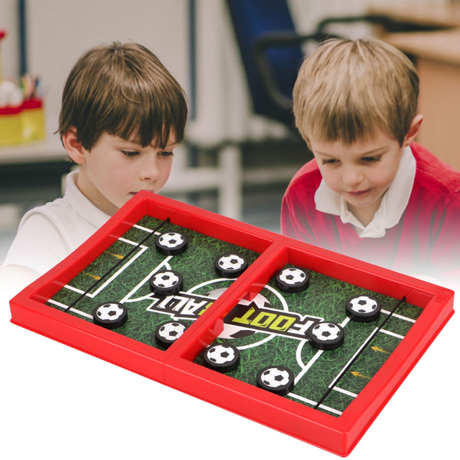 Board Game Bounce Schaken Eject Schaken Ouder-kind Interactieve Schaken Bounce Chesses Kinderen Puzzel Denken Board Game Speelgoed: Football