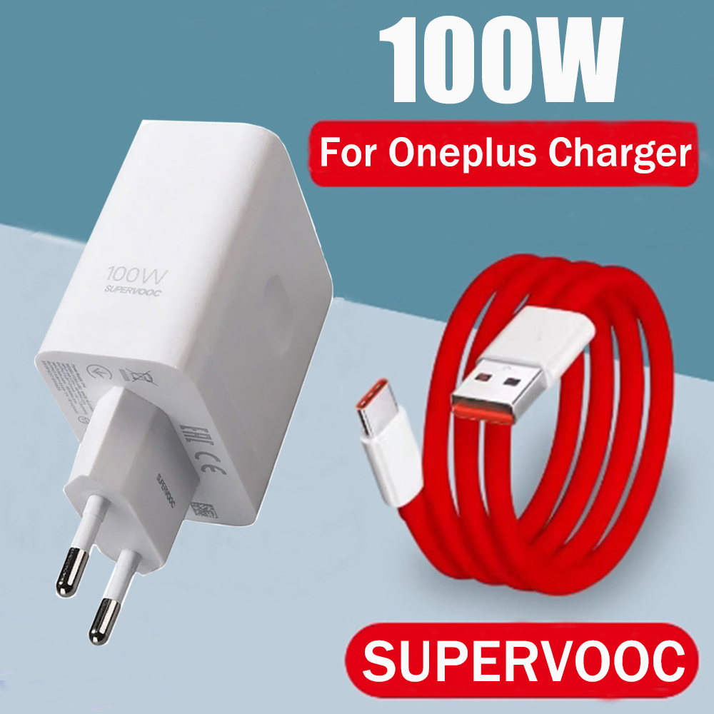 Oneplus 80w 100w supervooc oplader originele eu snellader voedingsadapter usb-c kabel voor oneplus 1+  nord 5 4 ce5 13r ace 5 pro: De