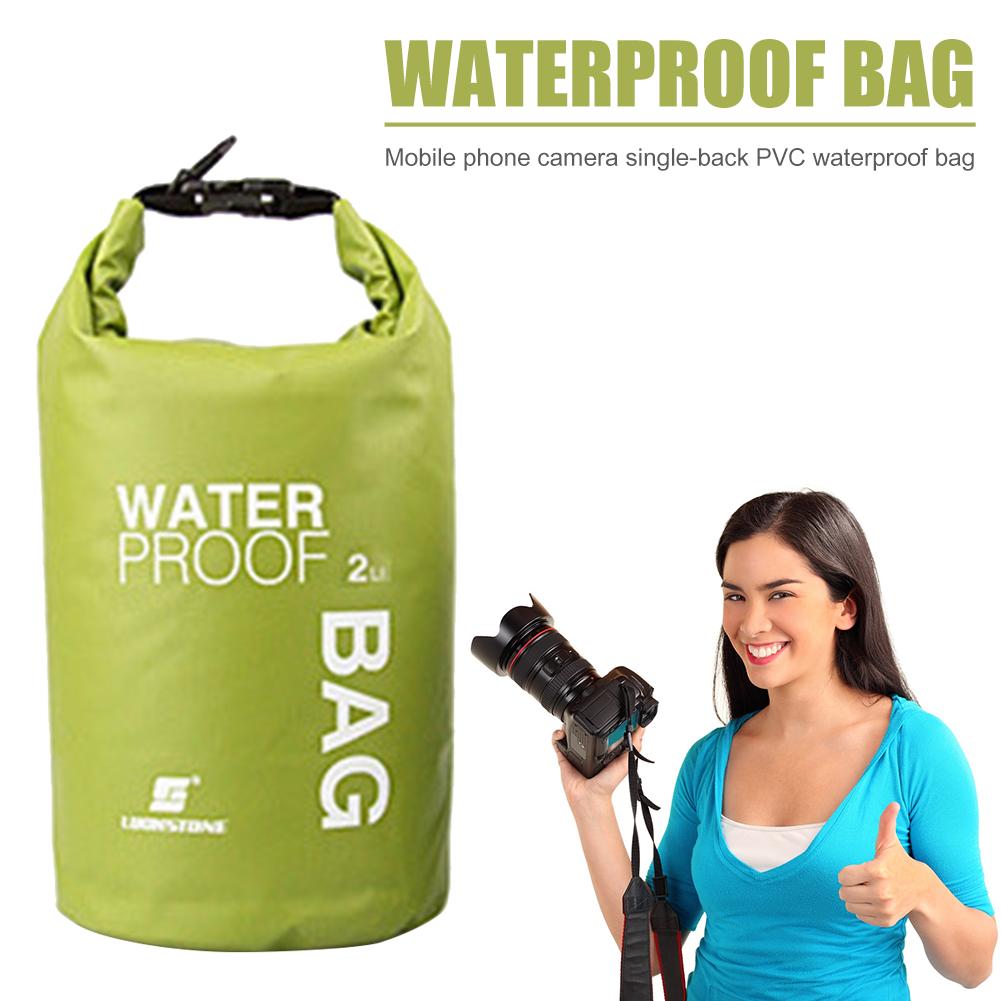 2L Waterproof Dry Bag Pack Sack Swimming Rafting Kayaking River Trekking Floating Sailing Canoing Boating Water Resistance