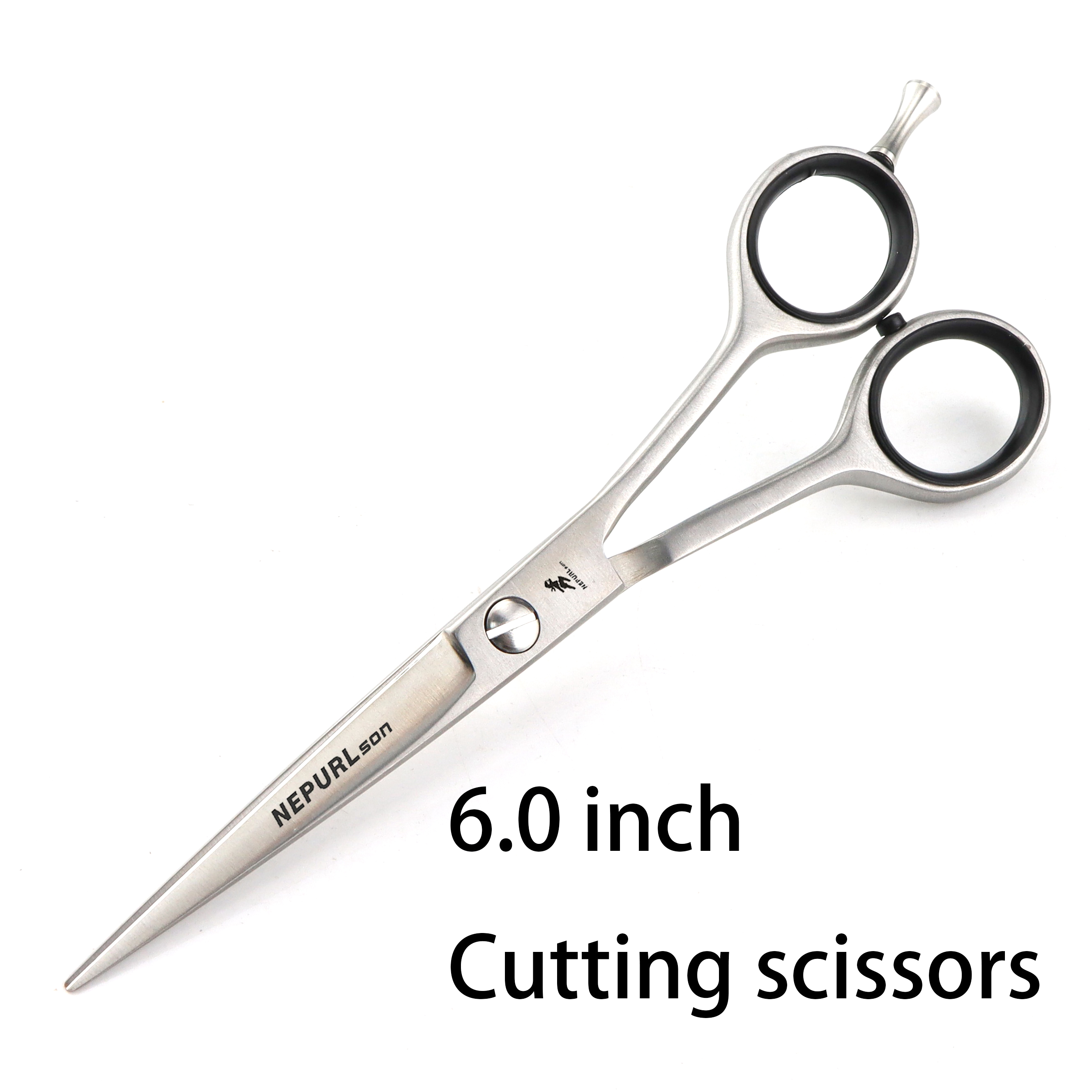 Hårsaks 5.5 " 6 " 6.5 " 7 " japansk rustfri frisørsaks hårklippesaks saks til frisør: Grøn