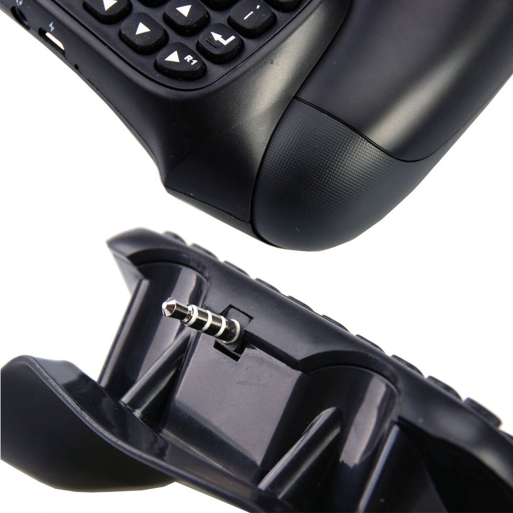Bevigac-minitaladro de teclado inalámbrico Bluetooth para PlayStation, Chat Pad para Sony Play Station PS 4, mando para PS4